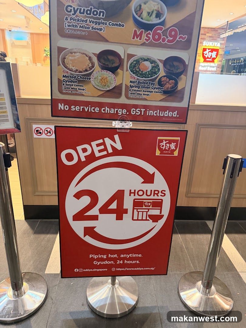 Sukiyaki Restaurant Signage