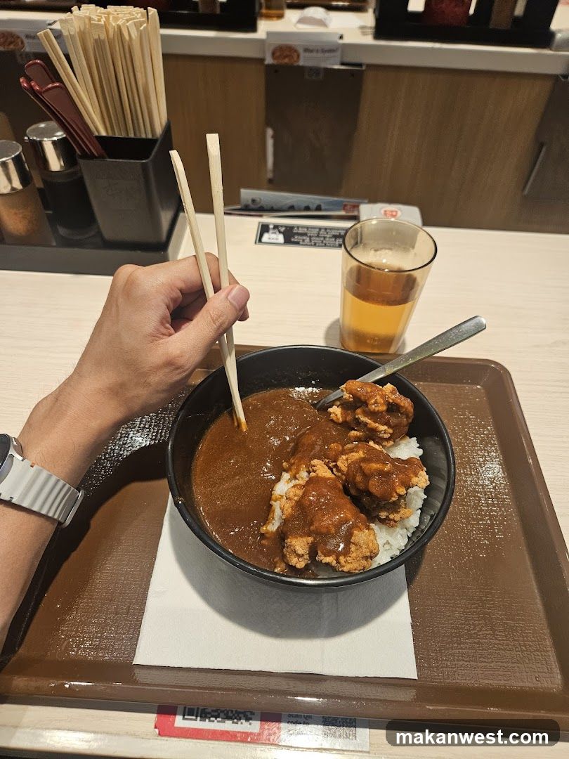 Curry Rice Bowl at Restaurant