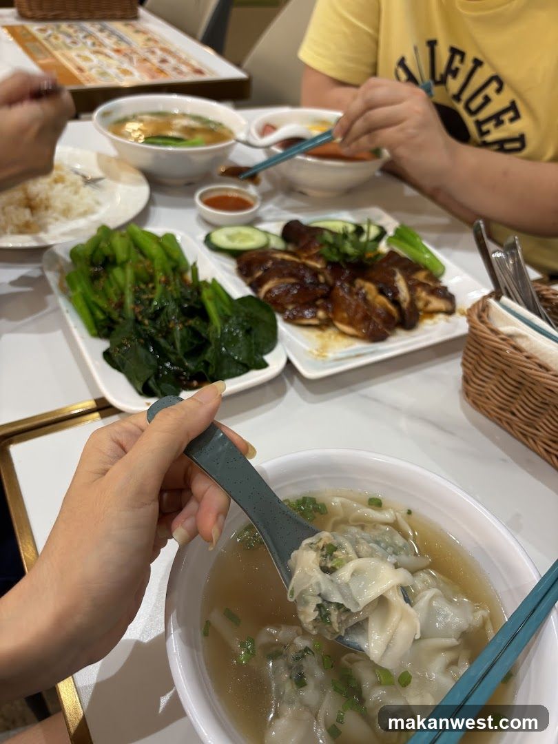 Dining Table with Chinese Cuisine
