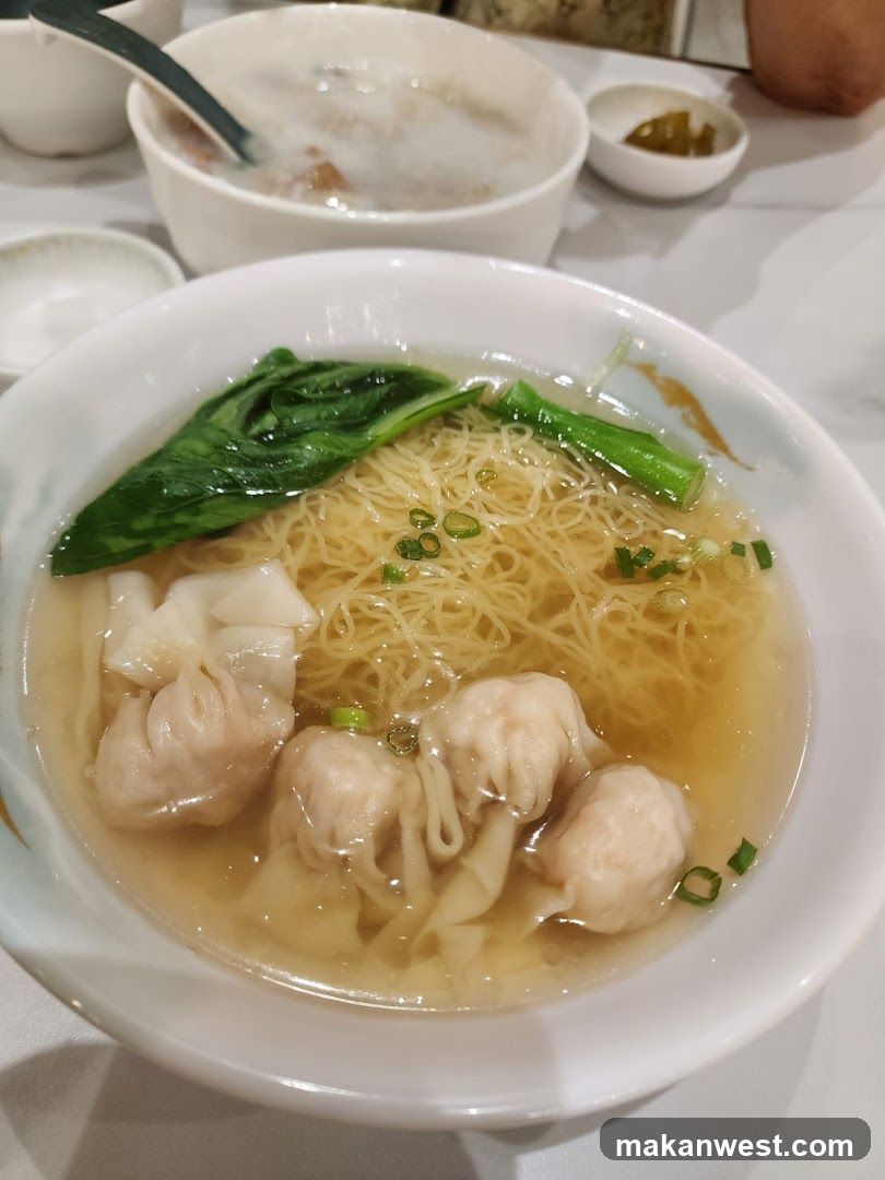 Wonton Noodle Soup