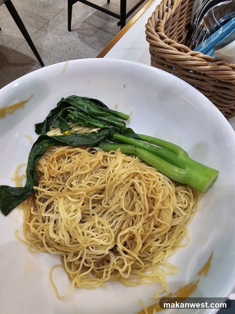 Noodle Dish with Greens