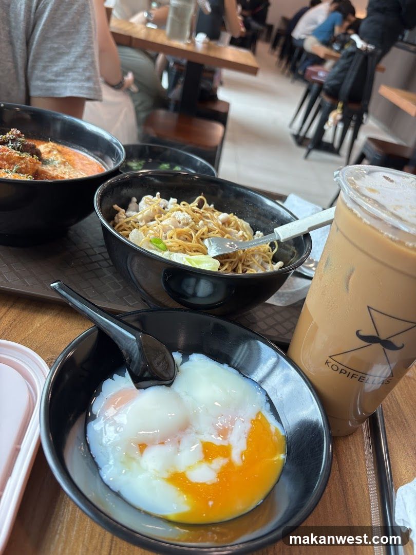 Food and Drink at a Cafe