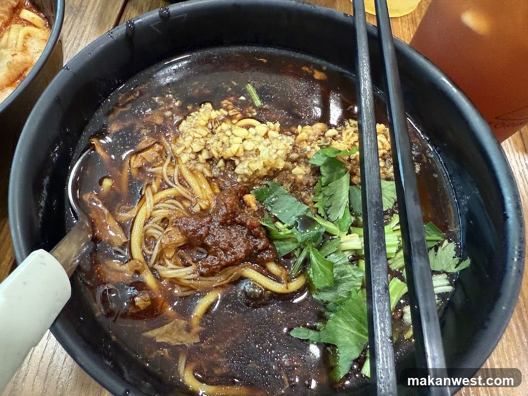 Bowl of Noodles with Toppings