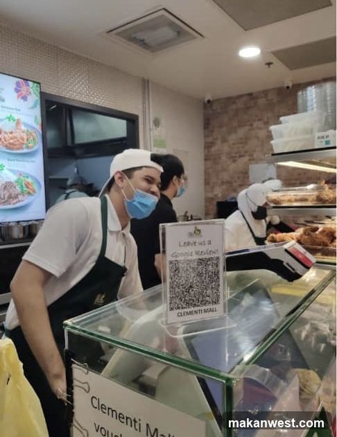 Clementi Mall Food Counter Interior