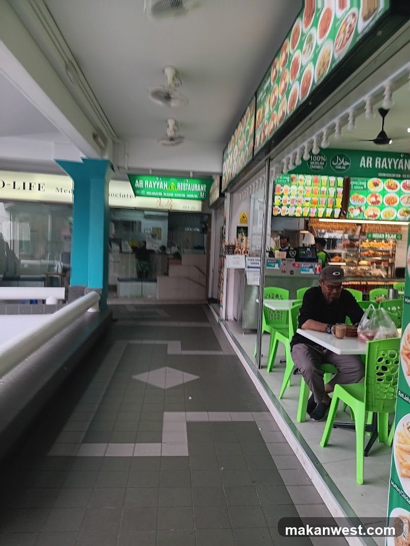 Food Court Corridor with Dining Area
