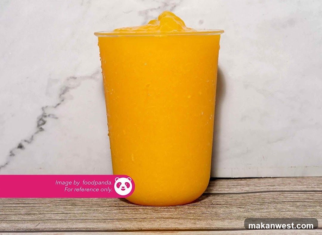 Orange Smoothie in Cup