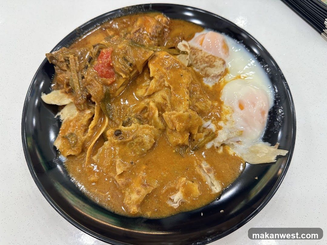 Curry Dish with Fried Egg
