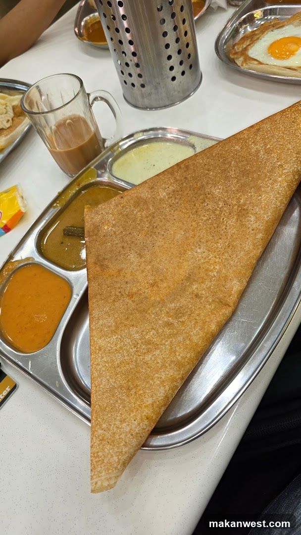 Dosa Meal with Sauces