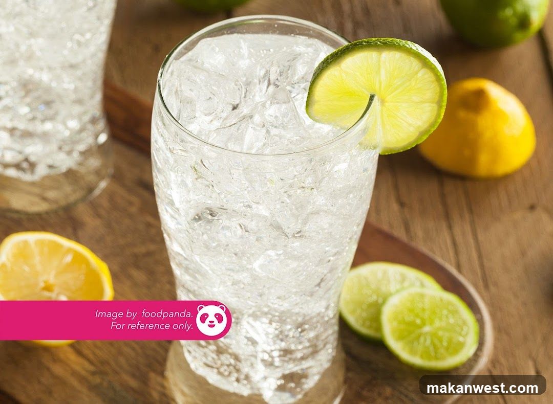 Lemonade with Ice and Citrus Garnish