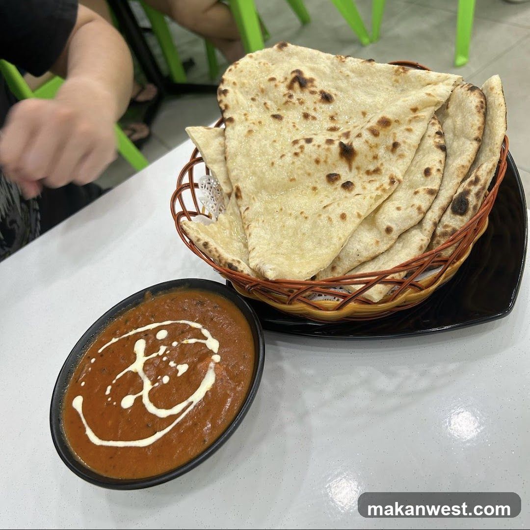 Indian Curry and Naan