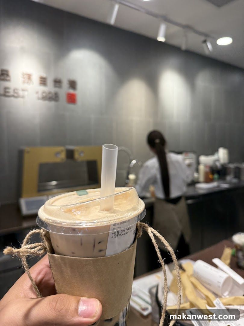 Boba Milk Tea Shop Interior