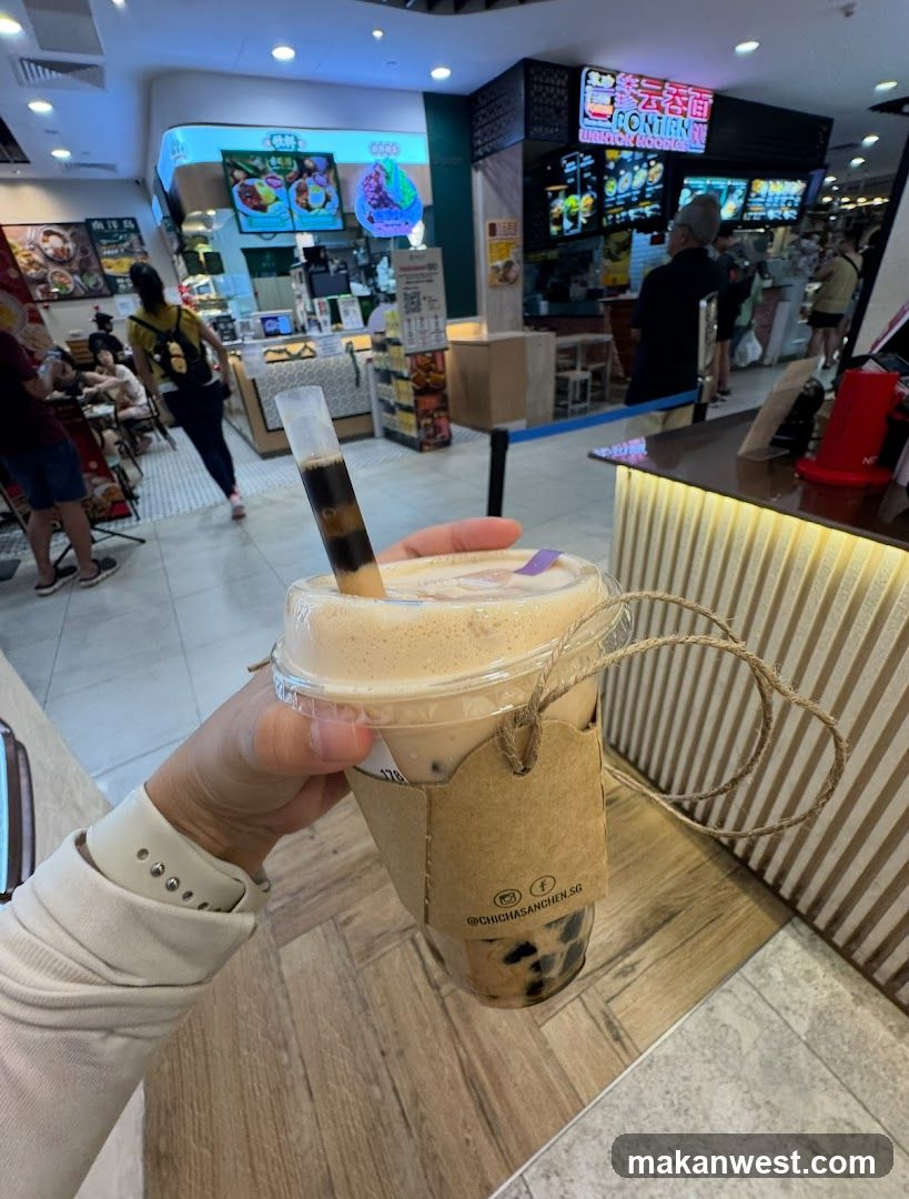 Bubble Tea in Food Court