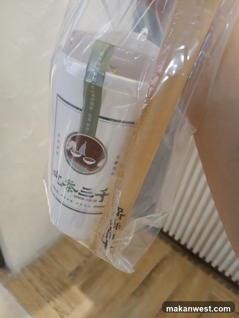 Beverage Cup with Chopsticks