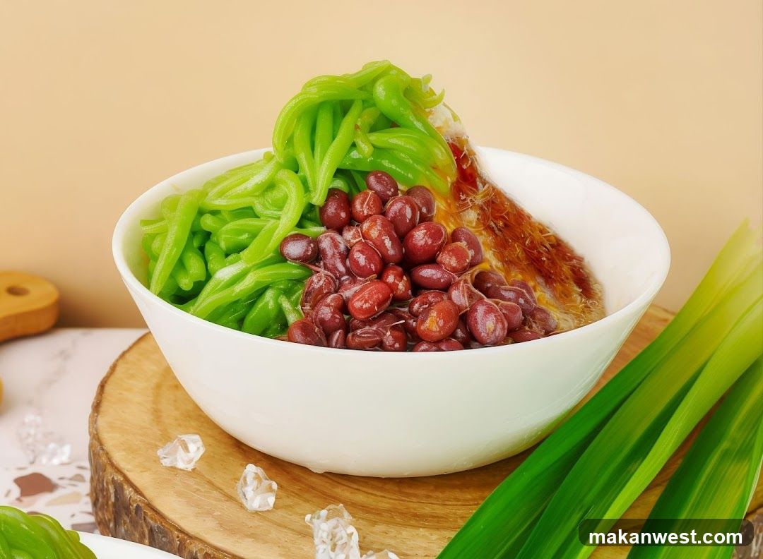 Candied Sweet Potato Noodles with Red Bean Paste