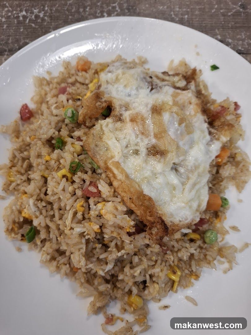 Fried Rice with Fried Egg