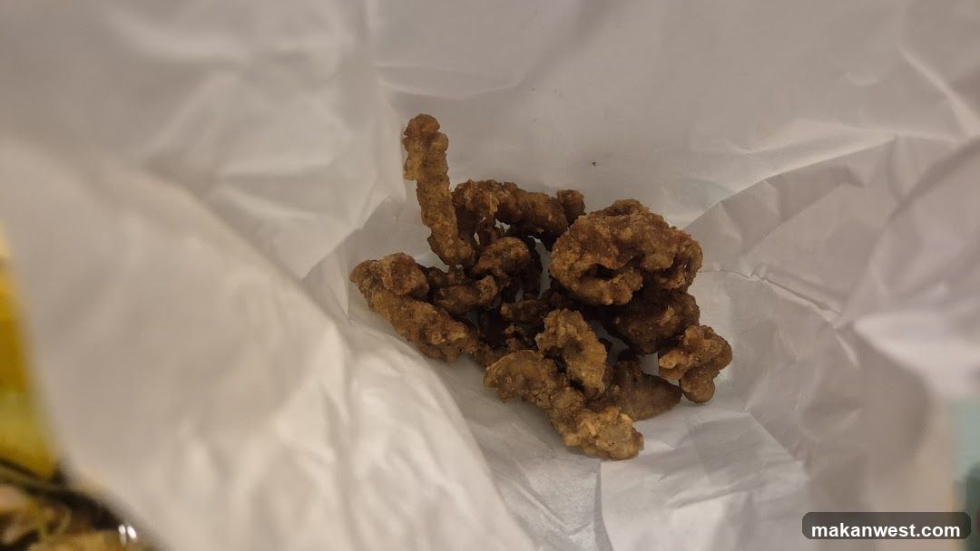 Fried Food on Paper