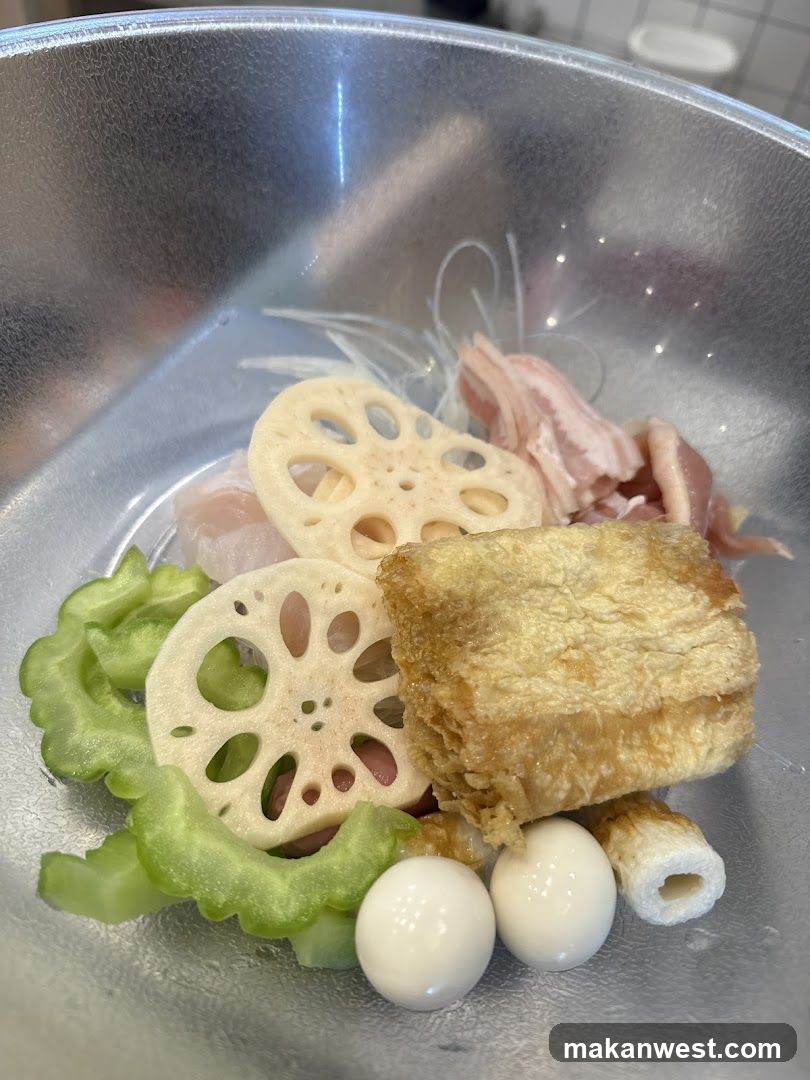 Hot Pot Ingredients Bowl