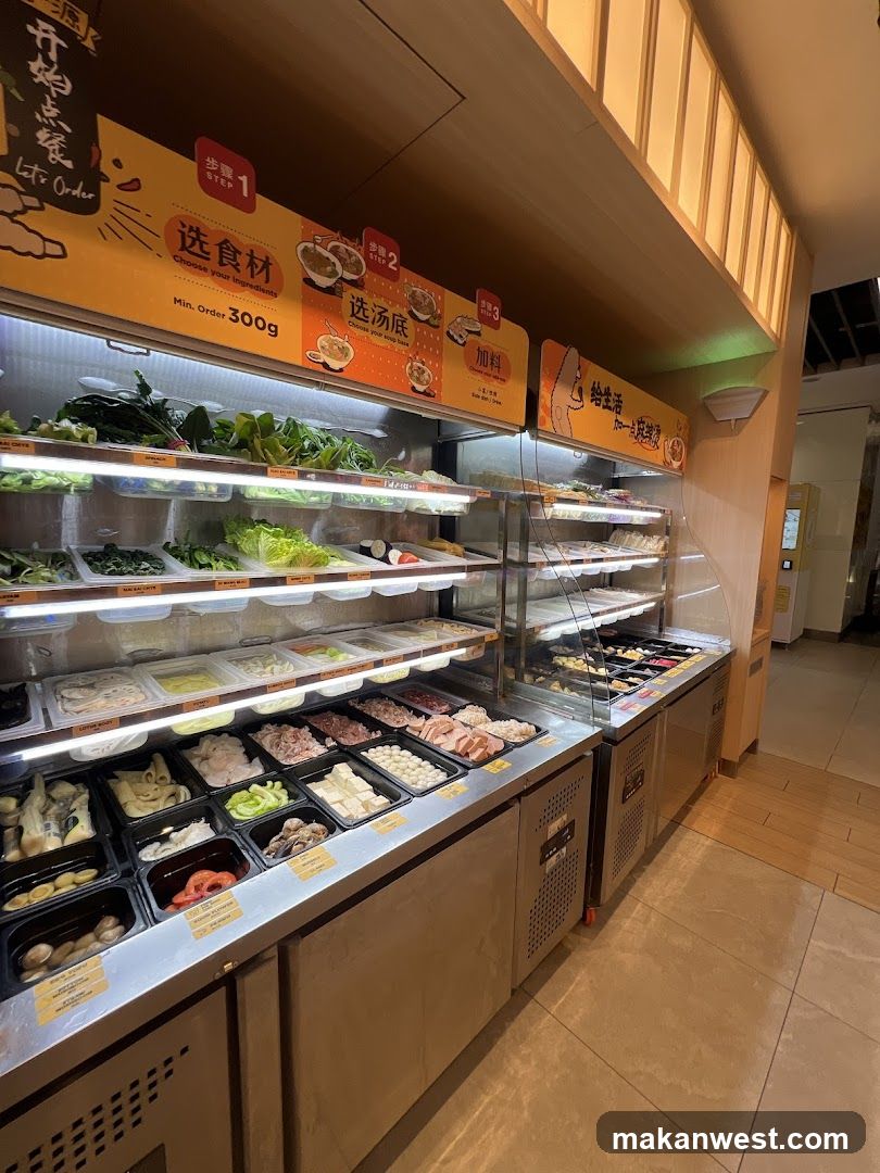Hot Pot Buffet Interior