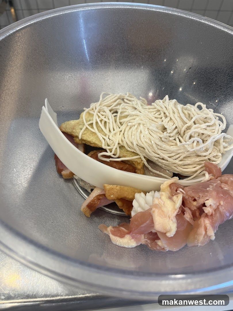 Raw Ingredients in Bowl