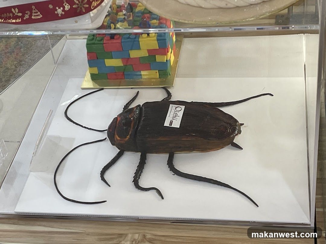 Cockroach Cake Display