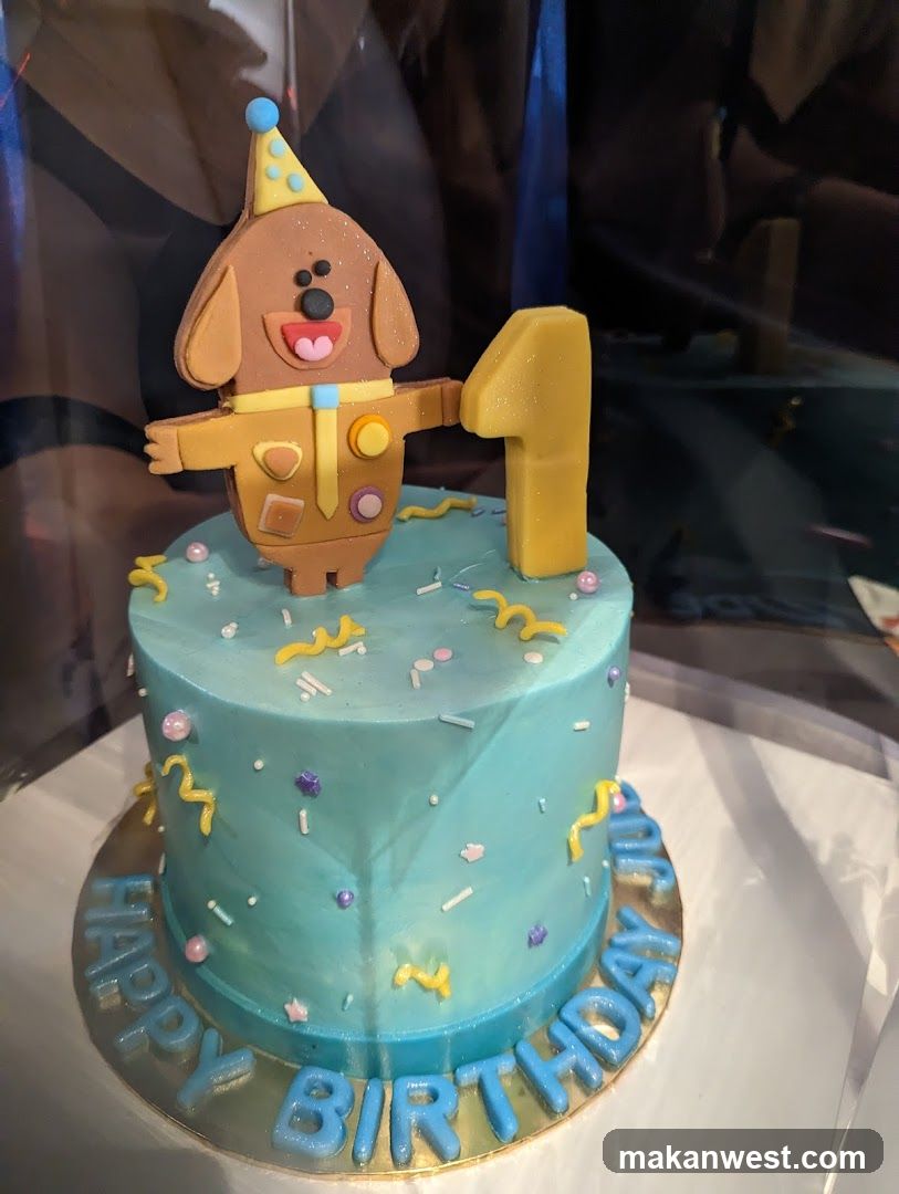 Doggy Birthday Cake