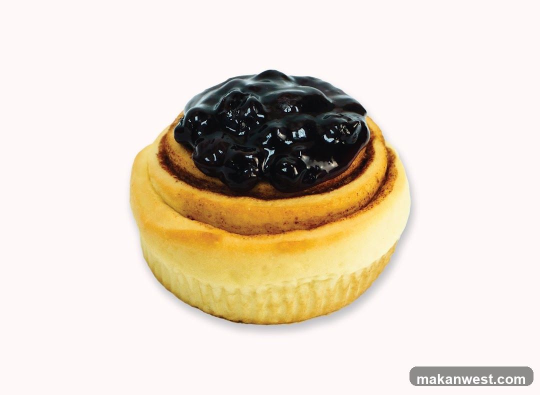 Blueberry Cinnamon Roll