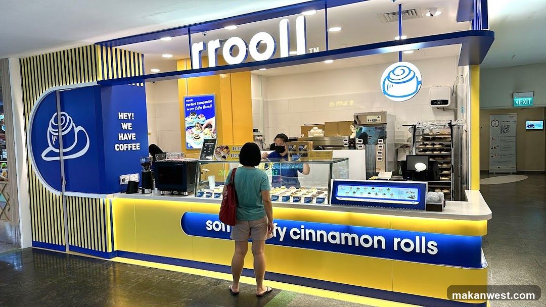 Cinnamon Roll Shop Interior View