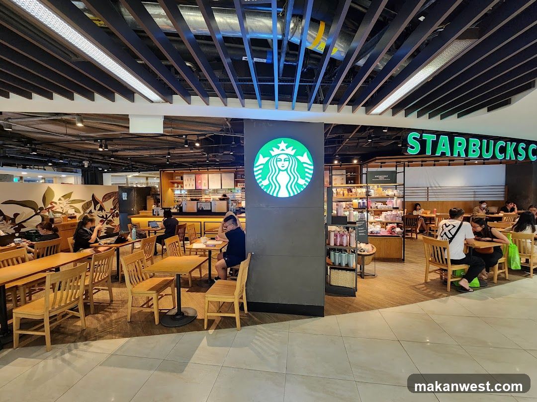 Starbucks Interior Scene