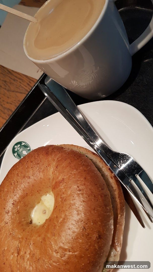 Starbucks Bagel and Coffee