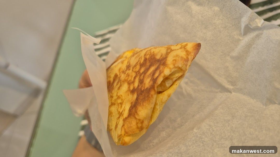 Folded Crepe or Pancake