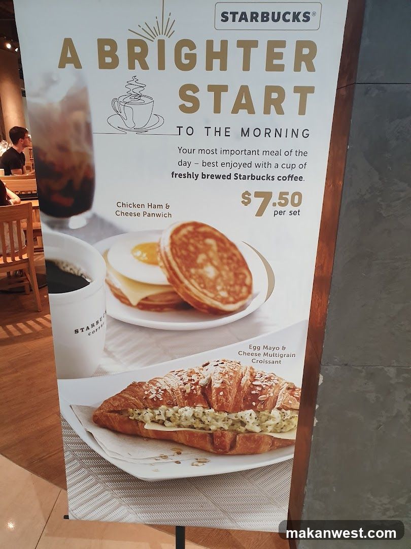 Starbucks Morning Special Ad