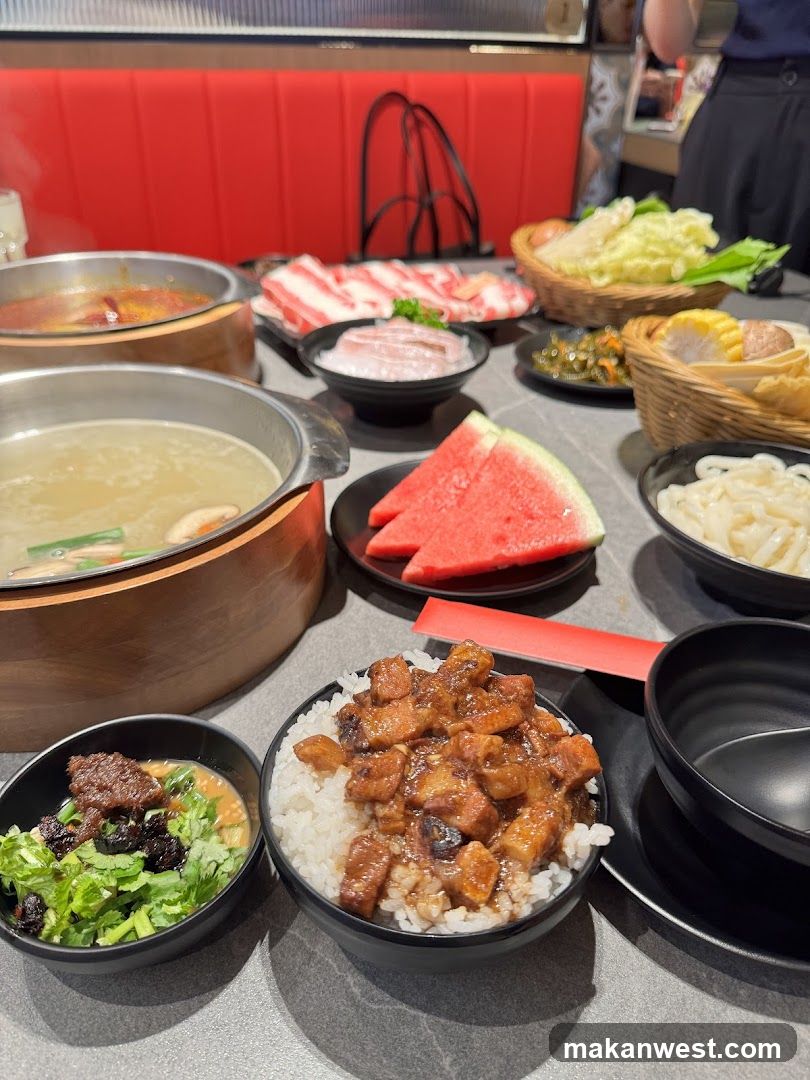 Hot Pot Meal Spread