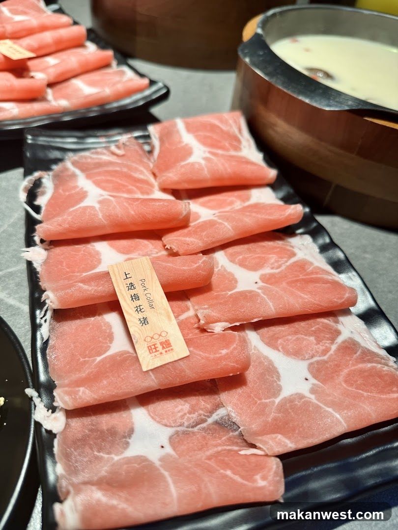 Sliced Pork Belly with Label