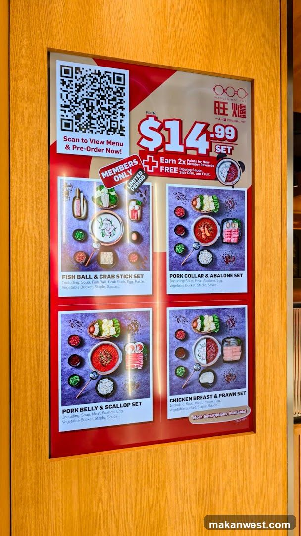 Hot Pot Set Menu Poster