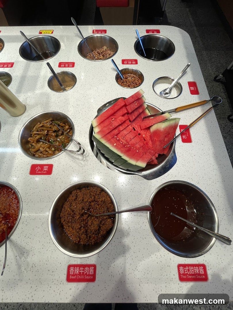 Hot Pot Table Setting