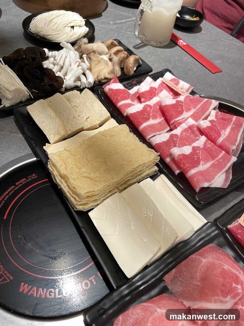 Hot Pot Ingredients Spread