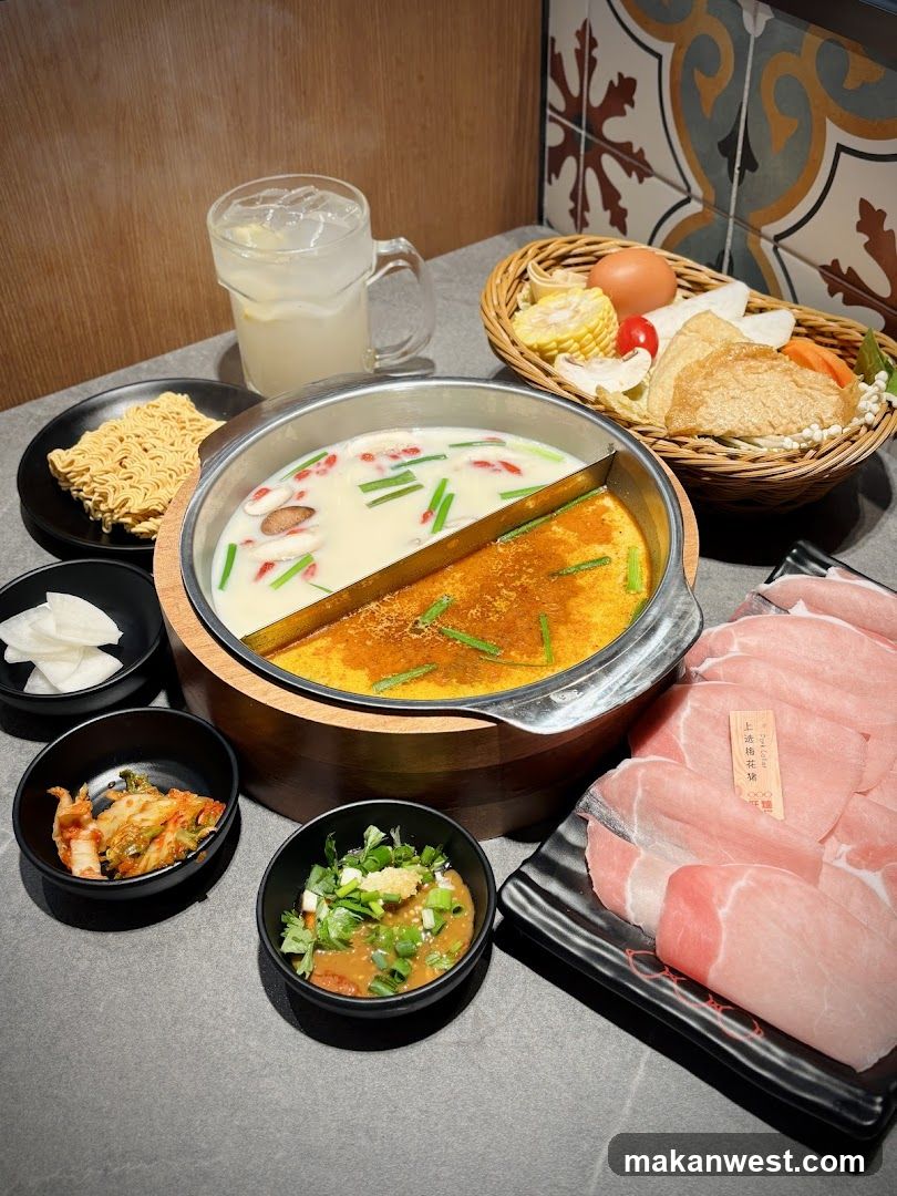 Hot Pot Meal Setup
