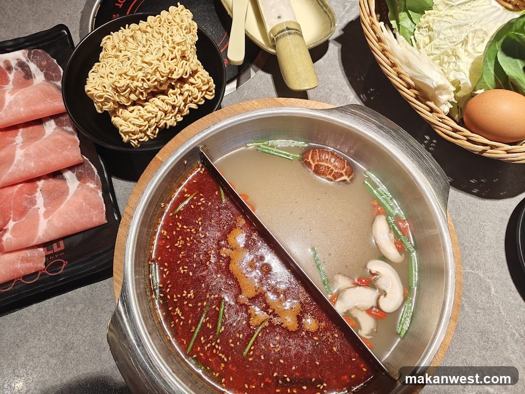Hot Pot Meal Setup