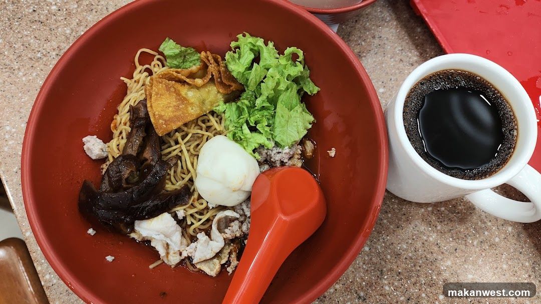 Noodle Bowl with Coffee