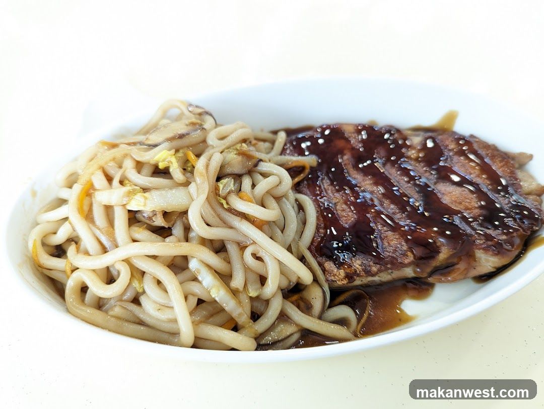 Sausage Roll with Noodles