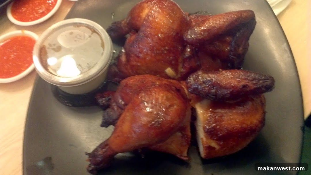 Roasted Chicken with Dipping Sauce