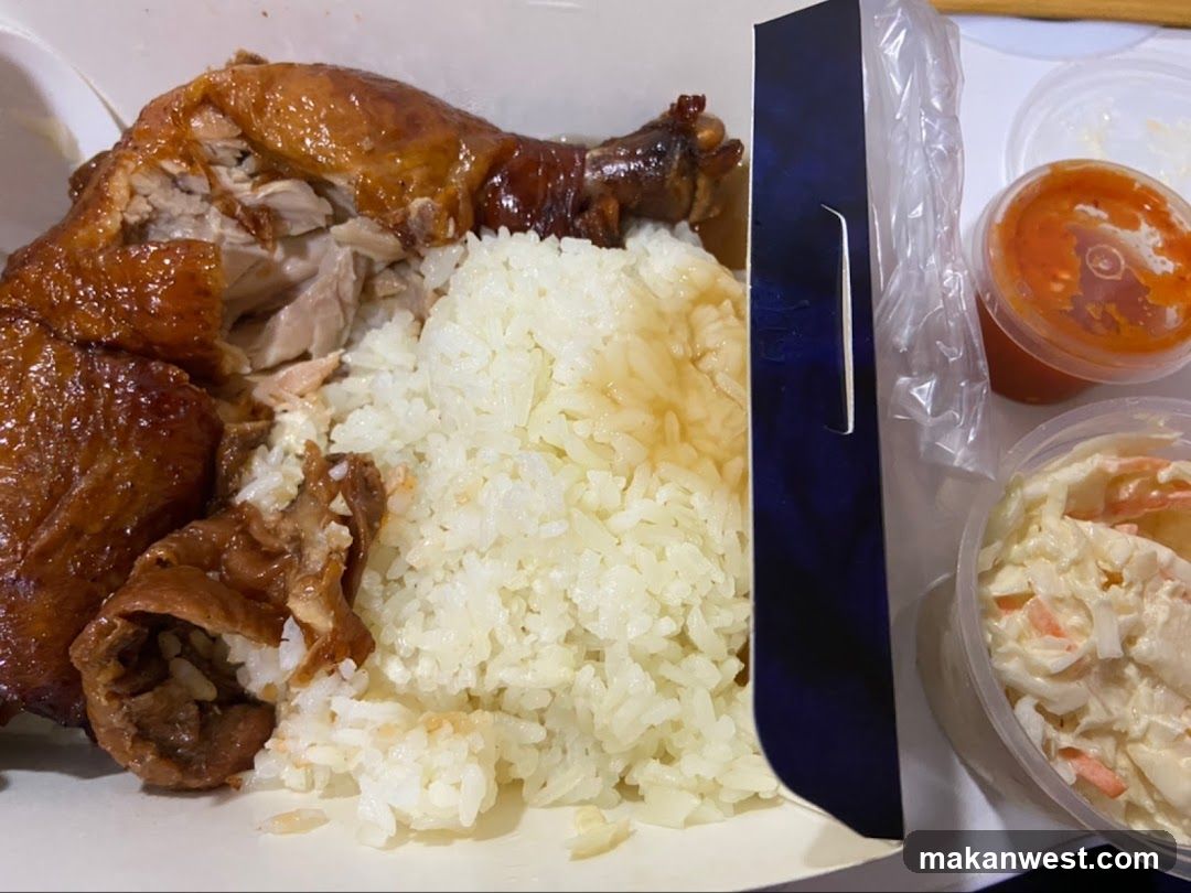 Roast Chicken Rice Meal