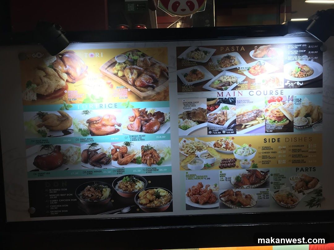 Restaurant Menu Board