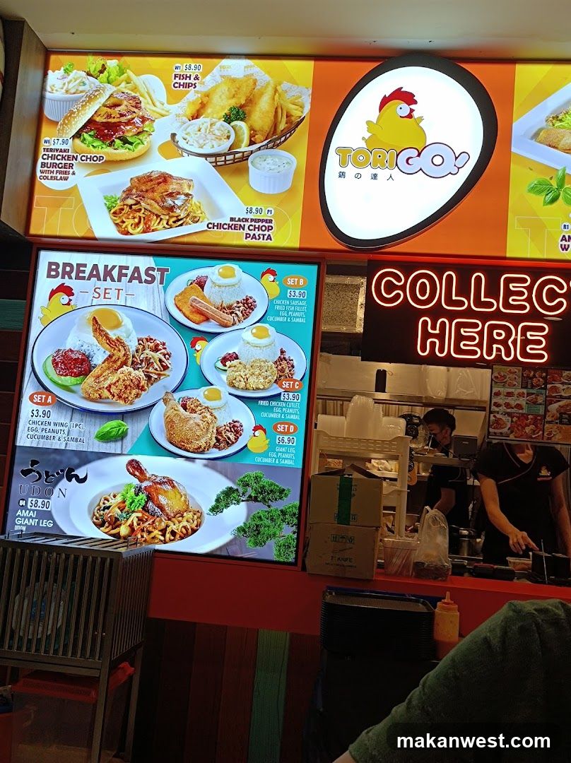 Tori Go! Food Stall Interior