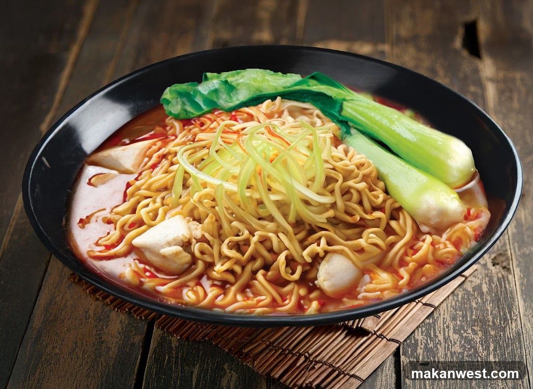 Spicy Ramen Bowl with Bok Choy and Tofu