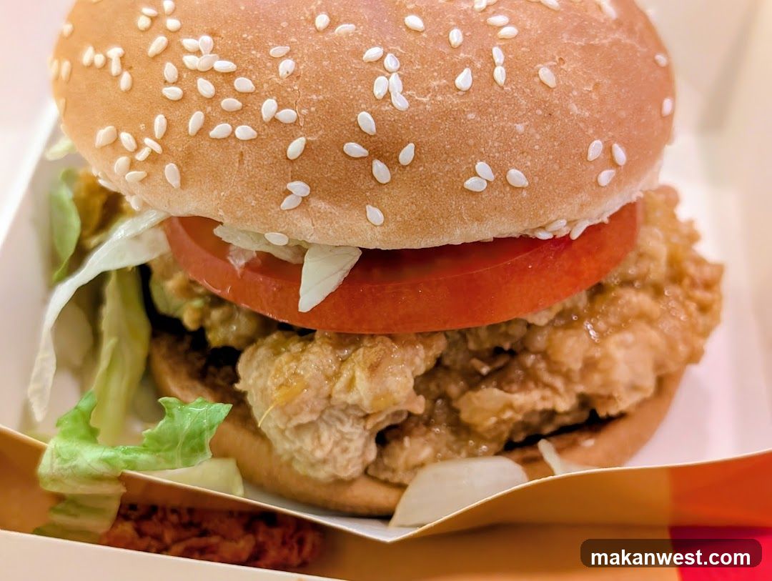 Fried Chicken Burger