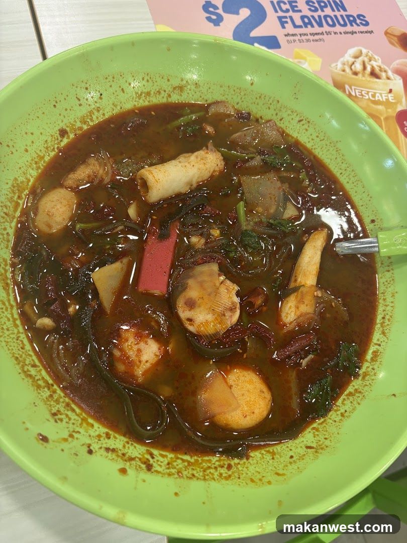 Spicy Noodle Bowl with Sides