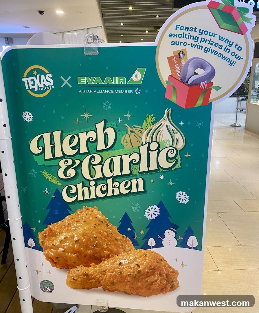 Texas Chicken Herb & Garlic Chicken Ad