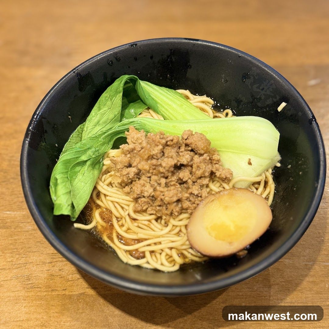 Bowl of Noodles with Toppings