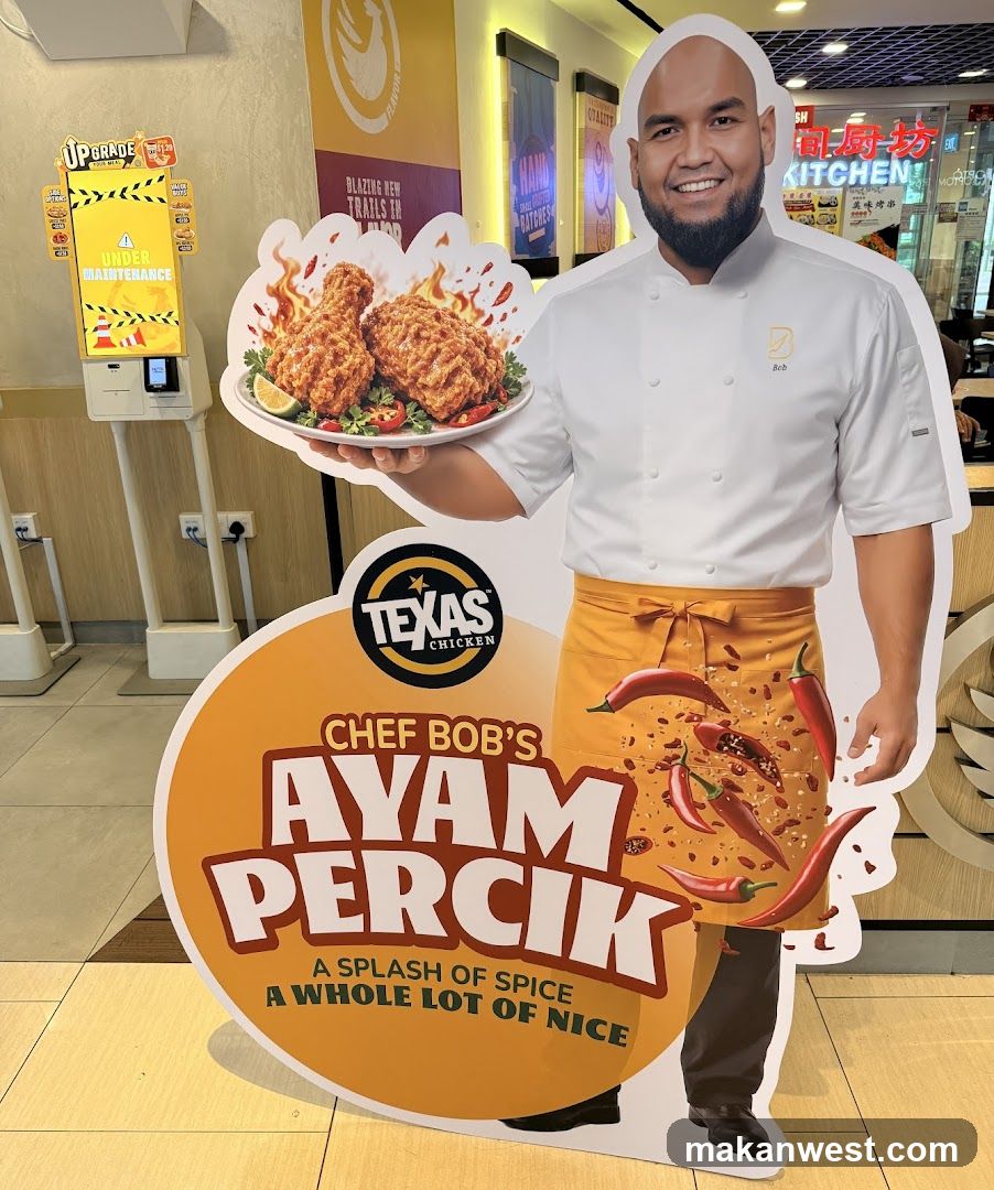 Chef Bob's Ayam Percik Ad Board